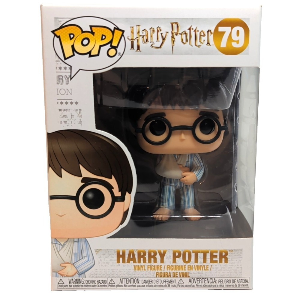 Funko Pop Harry Potter #79 Harry Potter (PJ's) New in Original Box Unopened